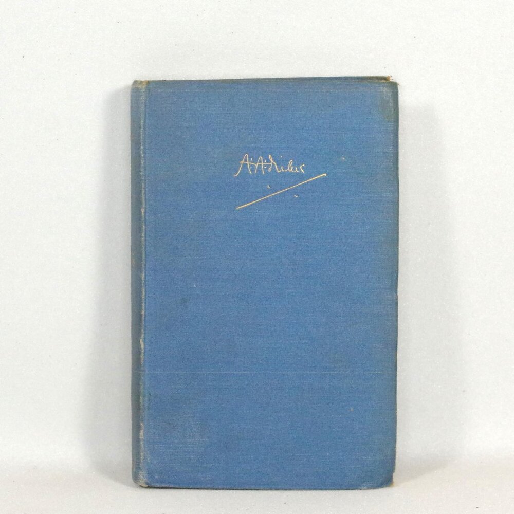 The Sunny Side by A A Milne Methuen & Co 1924 Fourth Edition Excerpts from Punch